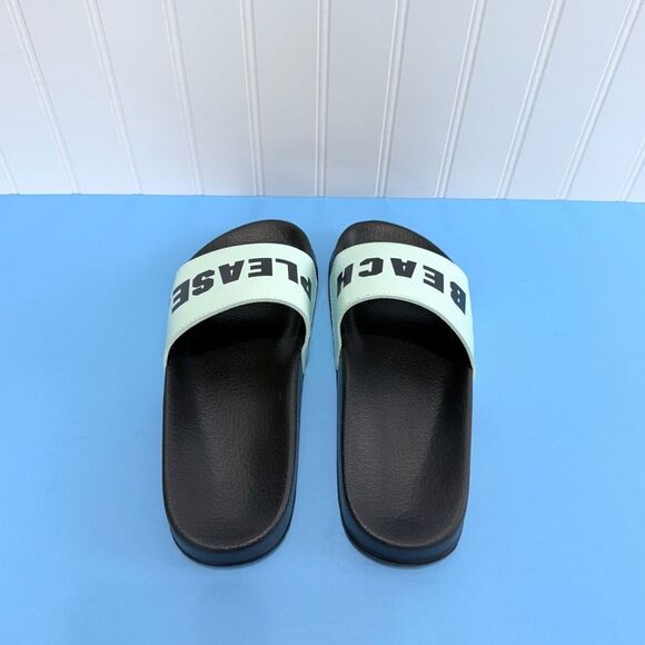 Beach Please Women’s Mint Slide Sandals Size M 7 - Picture 11 of 15